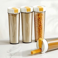 Noodle Storage Box Home Kitchen Cylindrical Sealed Storage Tube Large Capacity Noodles Storage Tube