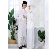 Baju Melayu Putih Offwhite Nikah Busana Haqisya Idaman Size S Preloved