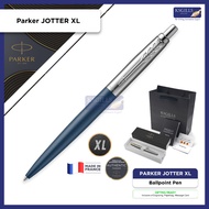 Parker Jotter XL Ballpoint Pen - Matte Blue (with Black - Medium (M) Refill) / {ORIGINAL} / Engraved Pen Gifts