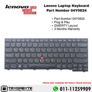 Laptop Lenovo Thinkpad Keyboard Part Number 04Y0824 / Keyboard Replacement