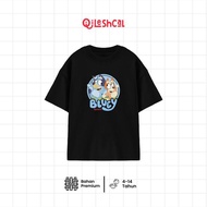 Bluey & Friend Kaos Anak Unisex Bahan Cotton Premium T SHIRT