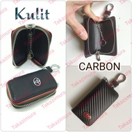 GANTUNGAN Toyota VIOS COROLLA ALTIS Logo Leather STNK Wallet Car Keychain