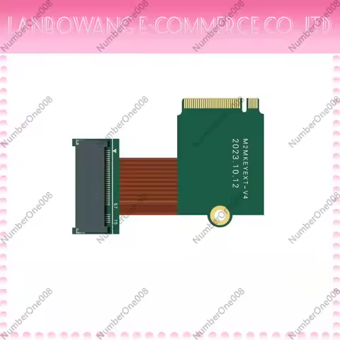 M.2 2230 to 2280 Adapter NVMe SSD Extension Card 90 Degree M-Key PCIe 4.0 for Steam Deck