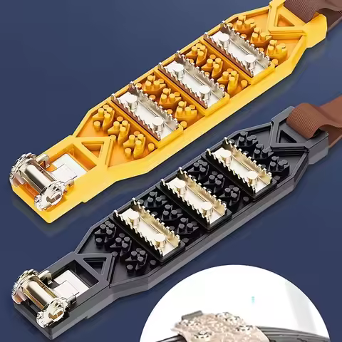 Auto Winter Snow Tiger Claw For 6.5-10.83 Inch Wheel Ice Breaking Anti-skid Car Tire TPU Manganese S