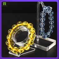 QIANHUAHOU Clear Bracelet Display Rack Convenient Acrylic Bangle Organizer Stand Creative Jewelry Holder