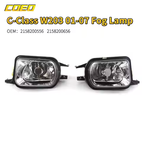 Auto Front Bumper Fog Light Lamp Assembly For Benz W203 2001-2007 2158200556 2158200656