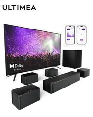 ULTIMEA Soundbar Dolby 7.1ch Atmos 460W ซาวด์บาร์ TCL พร้อมซับวูฟเฟอร์พูดเสียงรอบทิศทางซับวูฟเฟอร์ไร