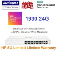 HPE 1930 24G Aruba Instant On Smart 24-port Gigabit with 4 10G SFP+ Switch ( JL682A 1930 24G 4 SFP+