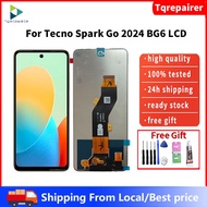 [Tqrepairer ] For Tecno Spark Go 2024 BG6 / Tecno Spark Go 1 LCD DIsplay Touch Screen Digitizer Asse