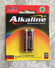 ABC ALKALINE BATERAI A3 AAA ISI 2 / BATERAI / BATERE ABC / BATTERY ALKALINE