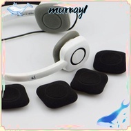 MURRAY 1 pair Cushion Cover, Headset Accessories Portable Ear Pads,  Replaceable Soft Foam Ear Cover