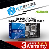 ASROCK B660M-ITX/AC LGA1700 mini-ATX MOTHERBOARD - ASRK-B660M-ITX/AC