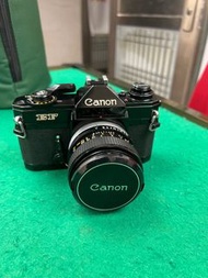 Canon EF 菲林單反相機連50mm f1.4 大光圈人像鏡頭