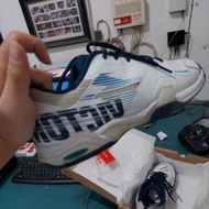 100% original used victor thunder badminton shoes 2nd size 43
