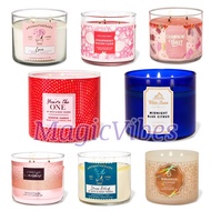 AUTHENTIC BATH AND BODY WORKS BBW 3-WICK SCENTED CANDLE