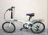 DAHON (Dream D6) 20吋 (6速) 摺合單車 (95% new) 有車尾架