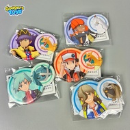 Pokemon Brooch Masters EX & Trainer Badge