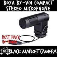 [BMC] BOYA BY-V01 Compact Stereo Microphone