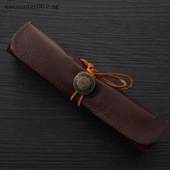 [ER] Tools Knives Roll Up Bag Carving Poet Knives Leather Bag Storage Organizer [SG]