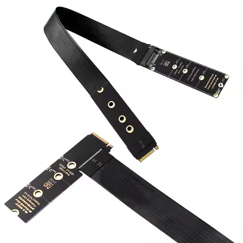 M.2 NVME Extender NGFF M-Key PCIe4.0 SSD Extention Card M.2 NVMe SSD Extension Cable for M.2 2230 22