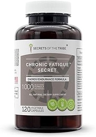 Chronic Fatigue Secret 120 Capsules, 500 mg, Korean Red Ginseng, Rhodiola, Reishi Mushroom, Rehmannia, Ashwagandha, Echinacea. Energy/Endurance Formula (120 Capsules)