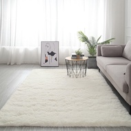 White Shaggy Carpet Karpet Tunang Karpet Bulu Putih Soft Fur Rug [READY STOCK IN SELANGOR]