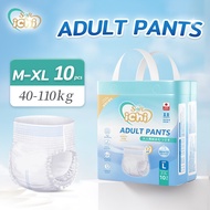 ICHI Adult Diaper/Lampin Seluar Dewasa HighAbsorption 2000CC M/L/XL (10pcs) - Leakproof Overnight/Ka