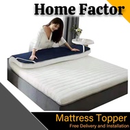 Mattress Topper F(Free🚚)High quality Mattress Protector Mattress Topper Foldable Mattress Tatami Queen Single King