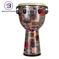 Remo DJ-6112-57 Apex Djembe Drum, Red Kinte, 12 Inch
