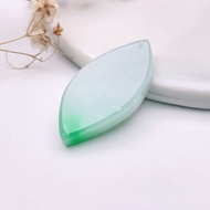 冰飄綠翡翠無事牌吊飾 | 天然緬甸玉翡翠A貨 | 送禮