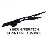 Y15ZR CHAIN COVER CARBON FOR HYPER TECH CNC SWING ARM