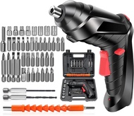 [BISA COD] Mesin Bor Tanpa Kabel Cordless Mini 47pcs SET / Screwdriver Baterai Impact Pasang Baut Sekrup Portable