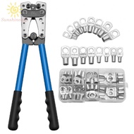 【SUNAGE】Sleek Design Crimping Tool Set Perfect for Efficient Electrical Wiring Solutions【HOT Fashion