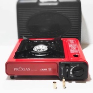 Portable Gas 2 in 1(B5N7) Diskon Grill Kecil Stainless Full Set Pembakaran G2Q2 Lengkap Tabung Koper