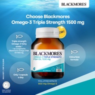 Blackmores Omega-3 Triple Strength Fish Oil 1500mg