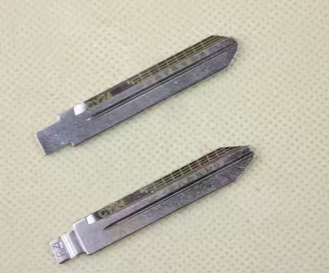 CY24 Engraved Line Key Blade For Chrysler Jeep Dodge Scale Shearing Teeth Cutting Key Blank 2 IN 1 (
