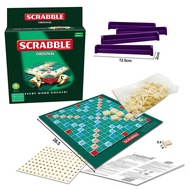 English Spelling Scrabble Board Game - Educational Word Building Toy for Kids Family Learning Nights