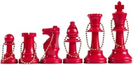 พวงกุญแจหมากรุกสากล(17ตัว) Chess Pieces Keychain Set (17 Pieces)