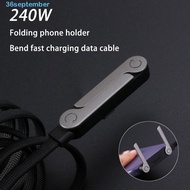SEPTEMBER USB Type C to C Cable, TPE Double Headed Fast Charging Wire, Charger Adapter C to C Lightw