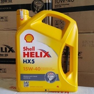 Oli Mesin Mobil Shell Helix Hx5 15W-40 (4liter)