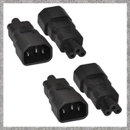 (BIGY) 2X PDU UPS C14 to C5, IEC320 C13/C14 to C5/C6 Kettle Lead to PC Laptop Power Supply Cable Ada