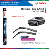 Bosch AeroTwin Euro Set Rain Wiper, MERCEDES Benz GLA 250 Car Model 2014 Up To Now, Wiper GLA 250