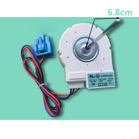 DLA5985XQEA Refrigerator Motor DC 10.4V 1.6W Brushless Replacement Parts DC Fan Motor For Midea