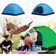 TENDA Automatic Waterproof Dome Camping Tent 6 Person 4 Person Waterproof Free Bag 2-4 Person Outdoo
