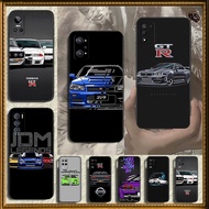 Realme 8 5G 8S 8i 9i 4G 9 Pro 5G 9 Pro Plus 5G Compatibility TPU Soft Shell Case Car GTR Nissan