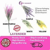 Artificial Lavender flower bunga lavender hiasan hantaran pelamin kahwin.