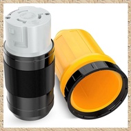 (KYSB) 50AMP RV Power Cord Twist Lock Plug Plastic 125/250V Female Locking Shore Replacement Inlet