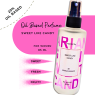 SWEET LIKE CANDY Oil Based Perfume for Women Inspired Scents By A. Grande 85ml Spray Bottle, Travel 