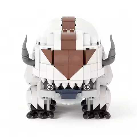 1650pcs MOC Appa the Sky Bison Avatar: The Last Airbender Model Toys Building Blocks Construction Ch