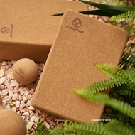 CAEEMHEE | Iyengar Professional Durable Large Cork Yoga Block